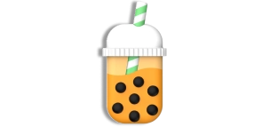 Walkie Bubble Tea Mango