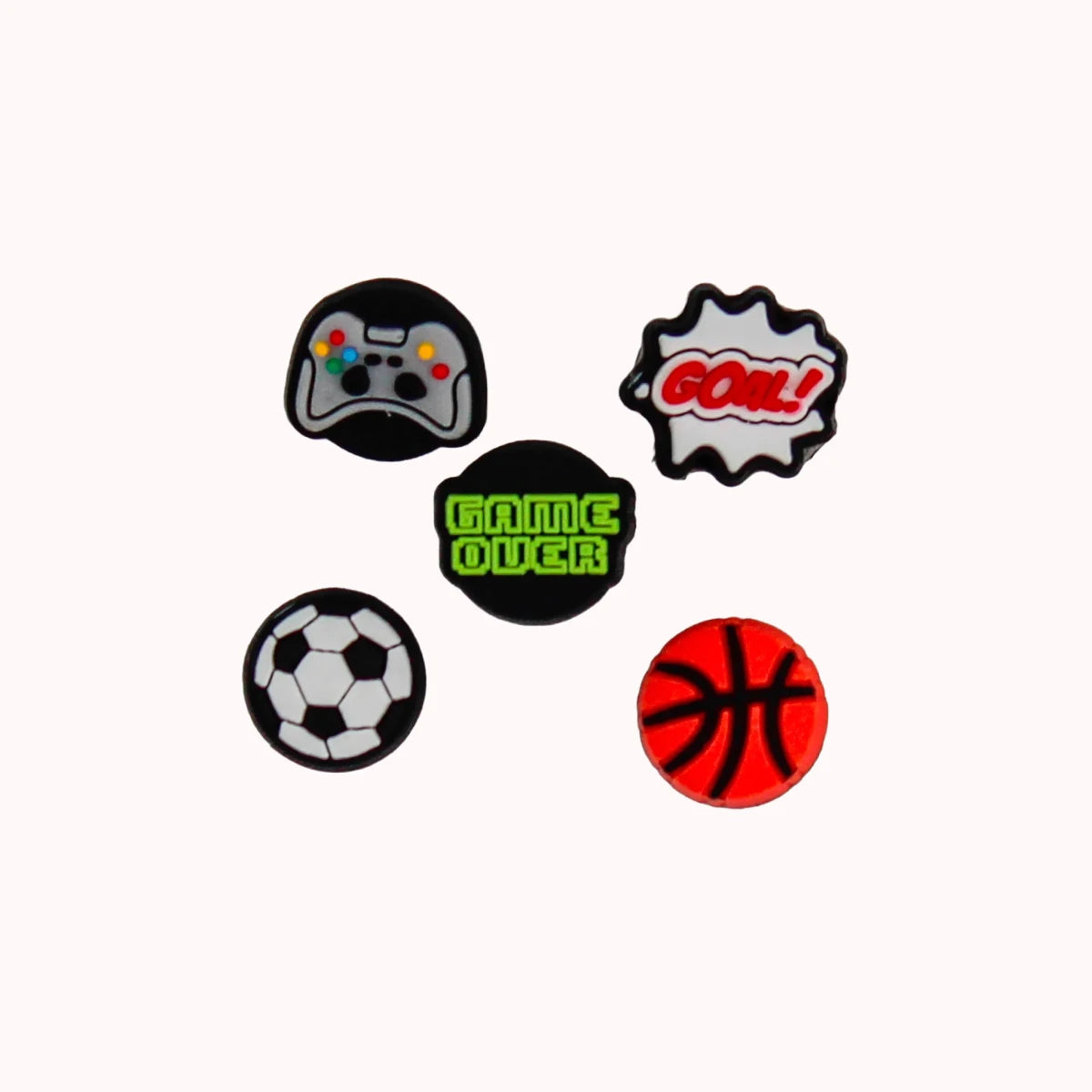 Pack Sport & Game (5 charms) - Money Walkie