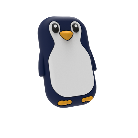 Walkie pingouin vu de côté
