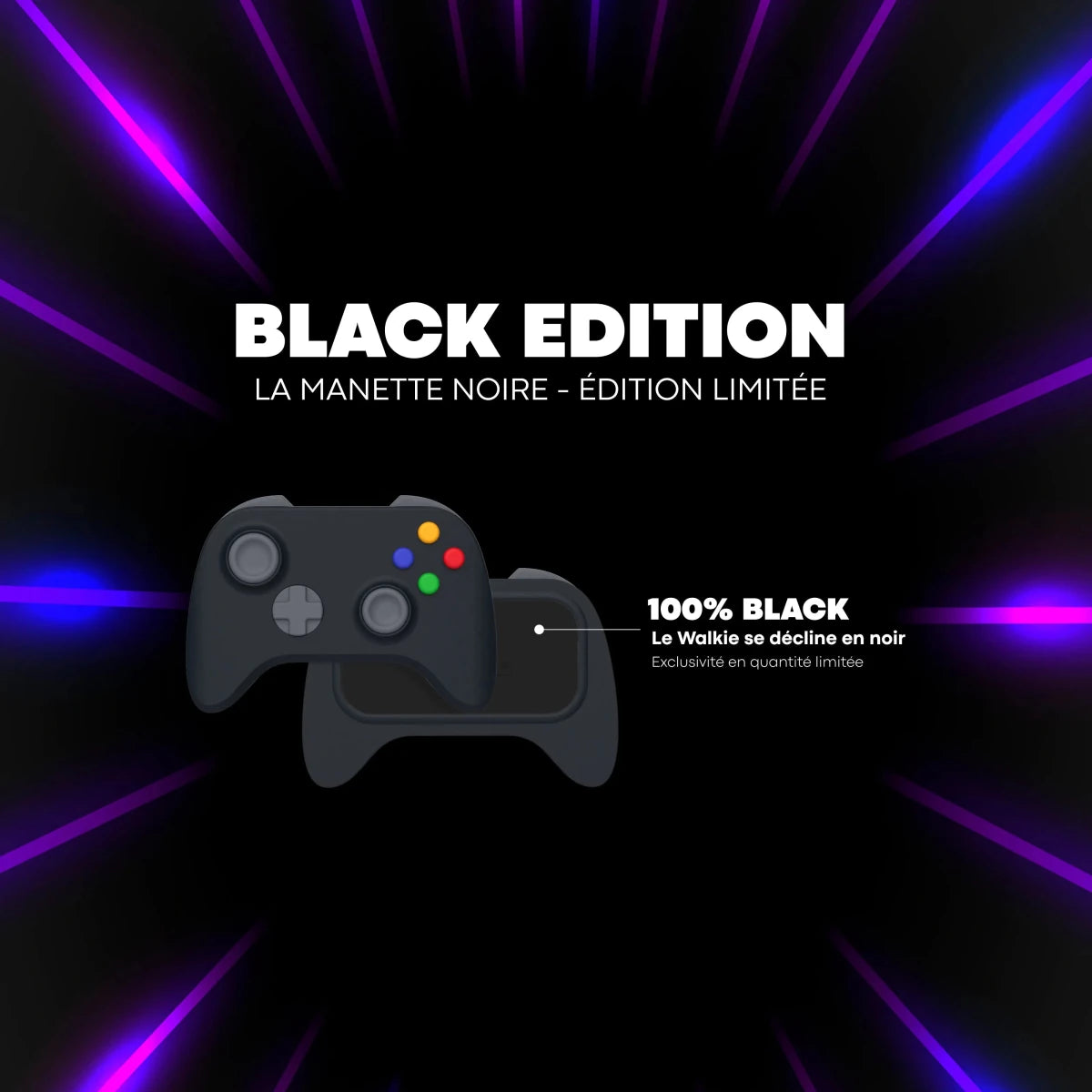 Walkie Manette Black Édition - Money Walkie