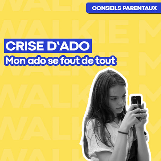 Mon ado s'en fout de tout : comment comprendre et réagir sans perdre pied - Money Walkie