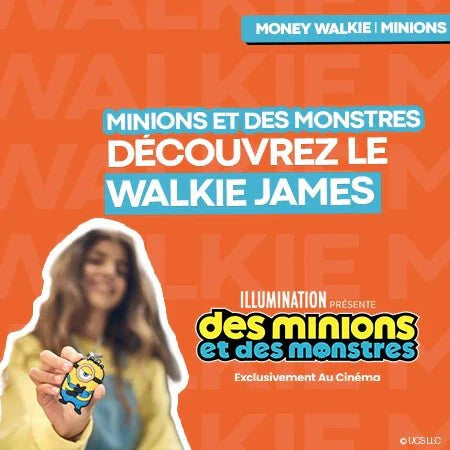 Money Walkie x Les Minions : le Walkie James débarque ! - Money Walkie