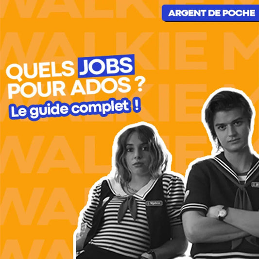 Petit boulot ado : nos idées de jobs pour les jeunes à partir de 14‑16 ans - Money Walkie