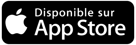 application disponible sur l'app store