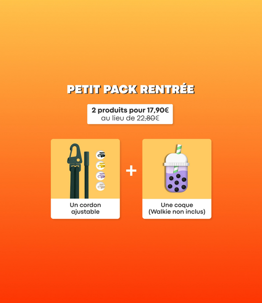 Petit pack rentrée - Money Walkie