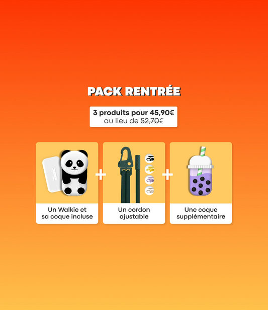 Pack rentrée - Money Walkie