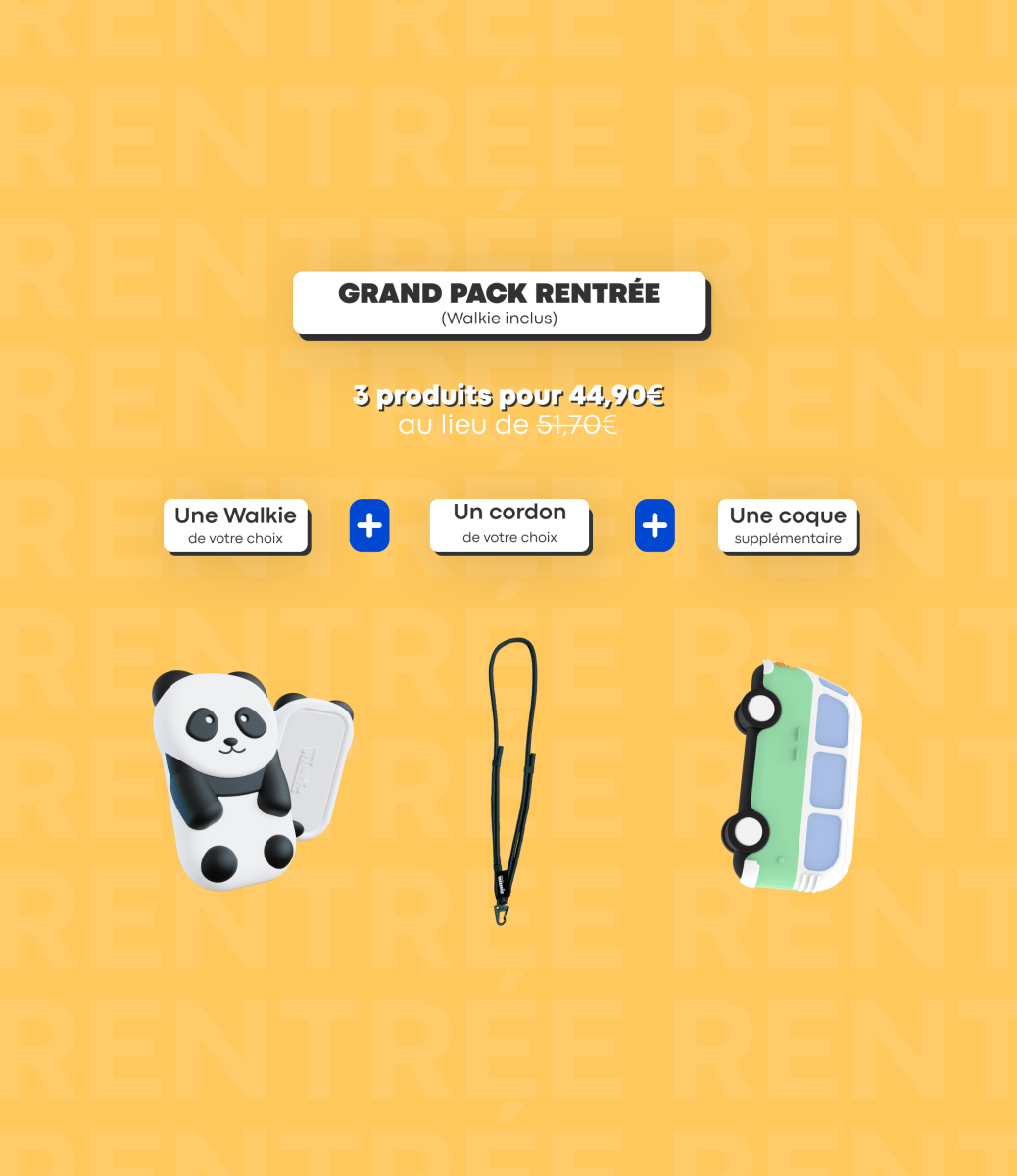 Grand pack rentrée - Money Walkie