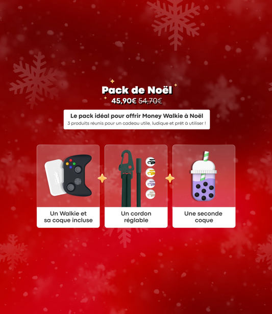 Pack de Noël - Money Walkie