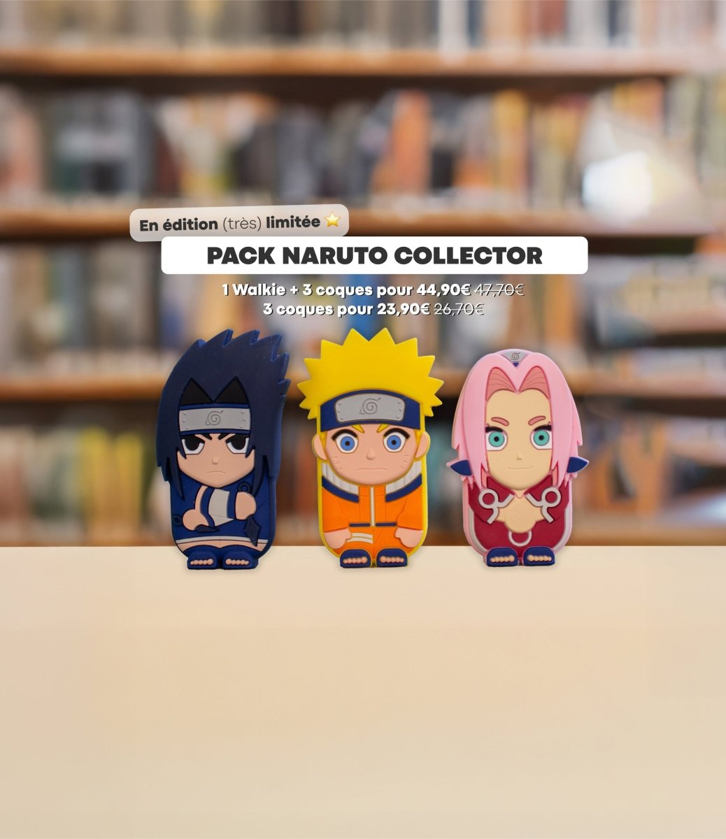 Pack NARUTO collector - Money Walkie