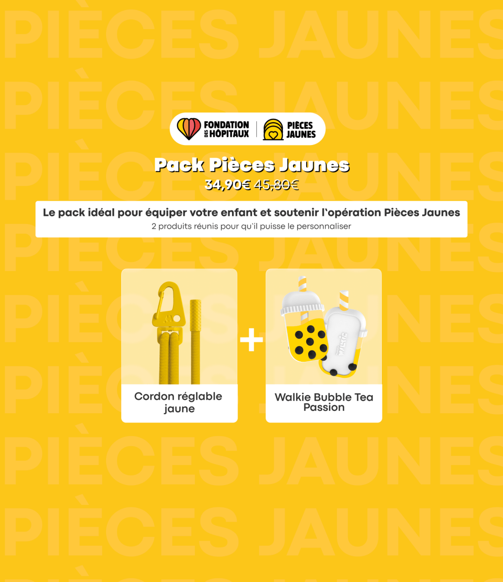 Pack Pièces Jaunes - Money Walkie