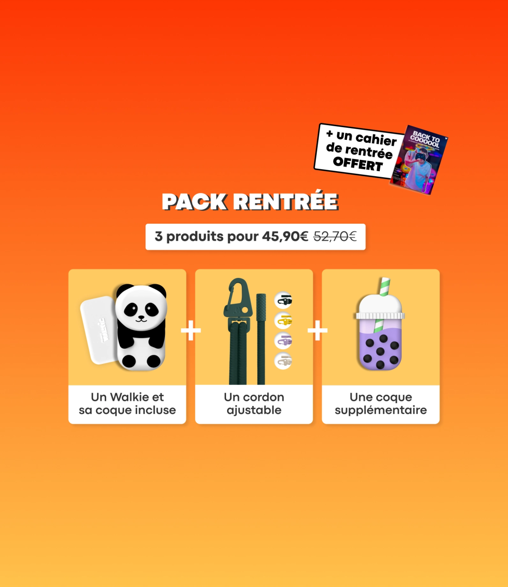 Pack rentrée - Money Walkie