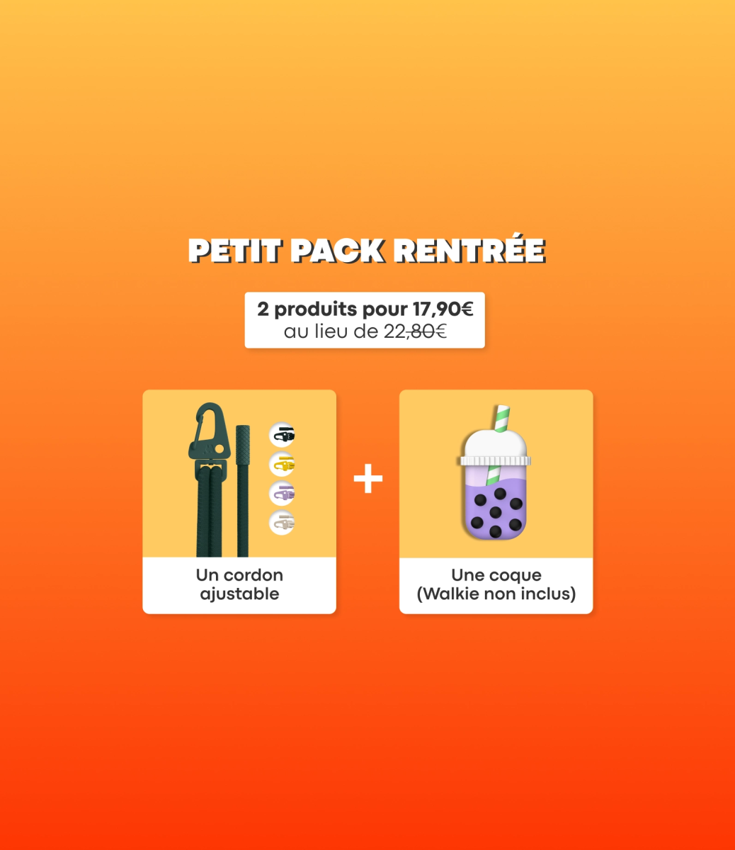Petit pack rentrée - Money Walkie