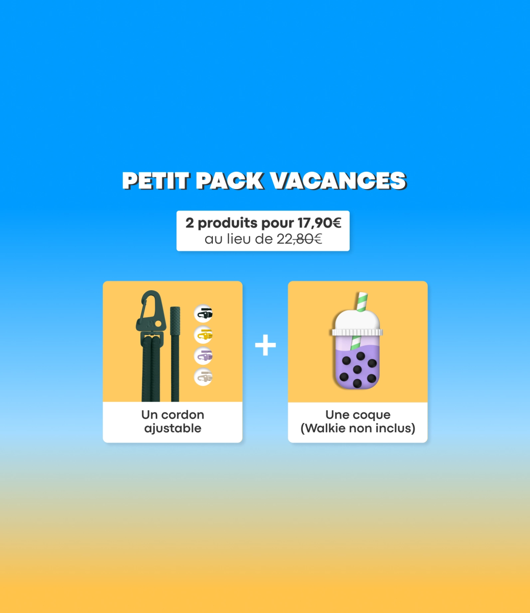 Petit pack vacances - Money Walkie
