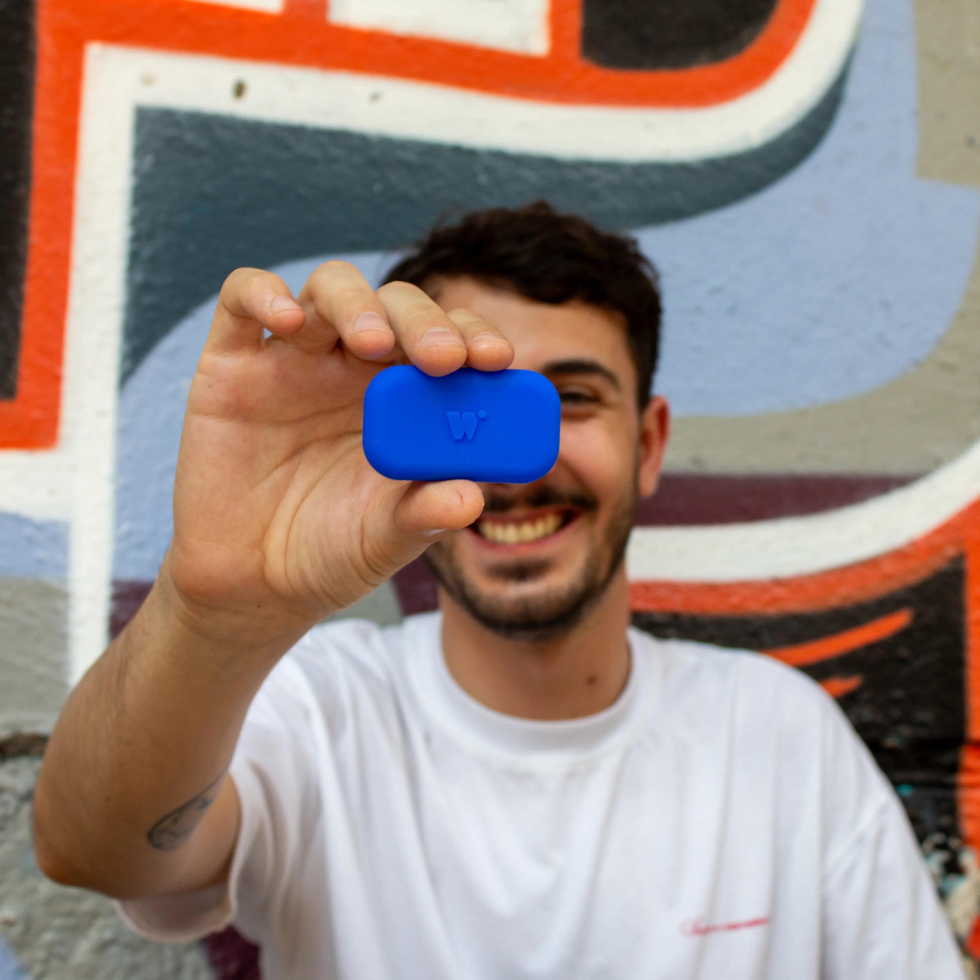 Walkie Bleu électrique