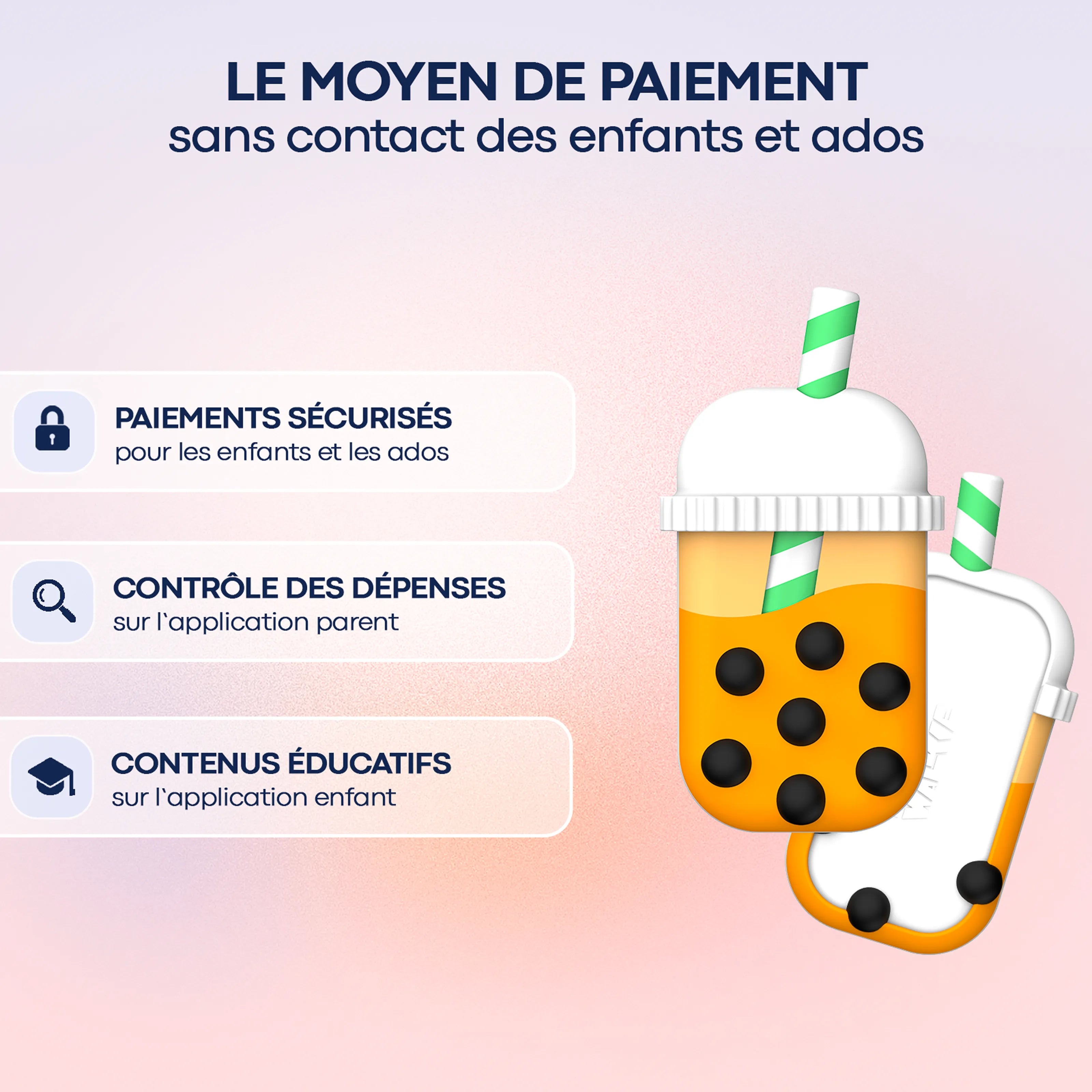 Walkie Bubble Tea Mango - Money Walkie