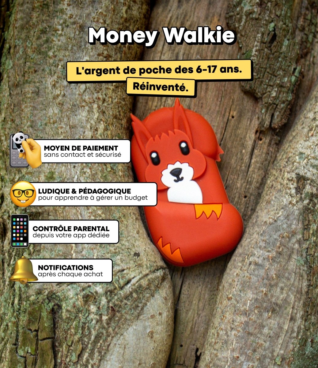 Walkie Écureuil Caisse d'Épargne - Money Walkie