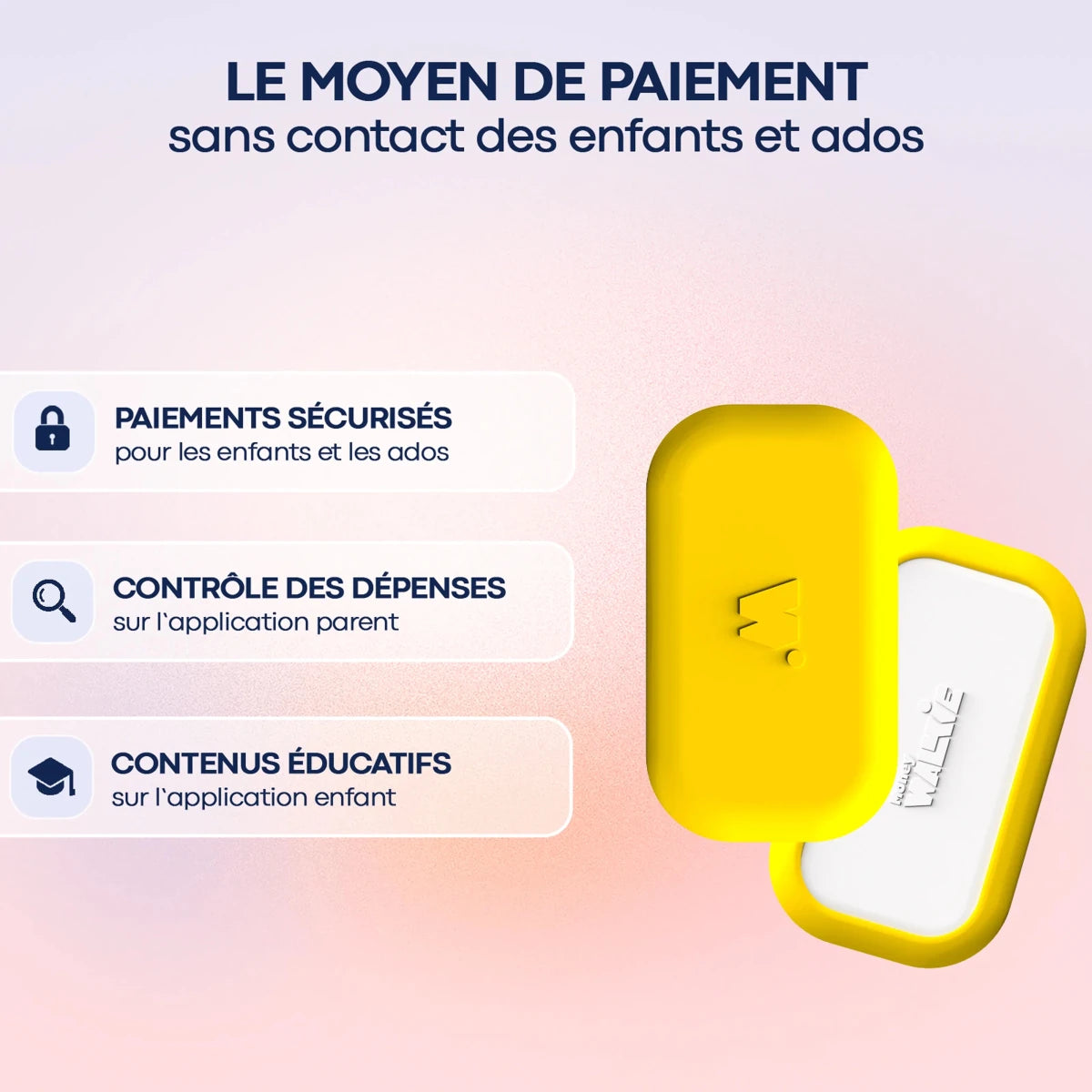 Walkie Jaune citron - Money Walkie