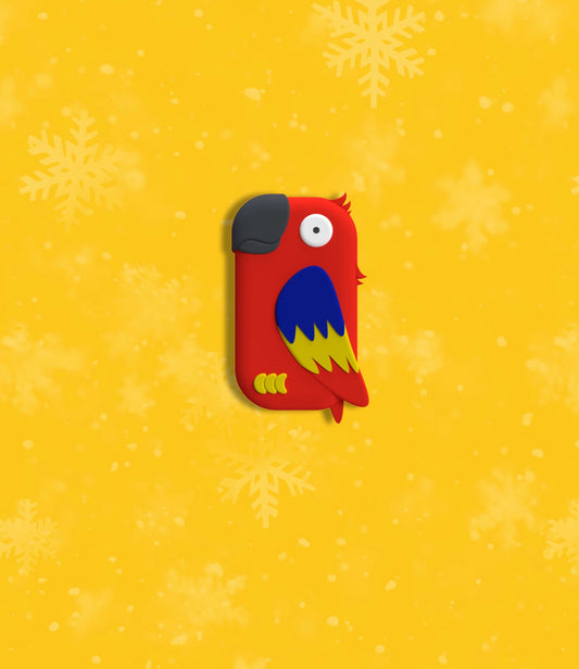 Walkie Perroquet Rouge - Money Walkie