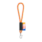 porte-clés money walkie de couleur orange fluo